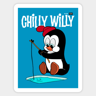 CHILLY WILLY FISHING Sticker